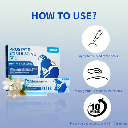 PROVIG ®PROSTATE STIMULATING GEL EFFECTIVE & FAST-ACTING