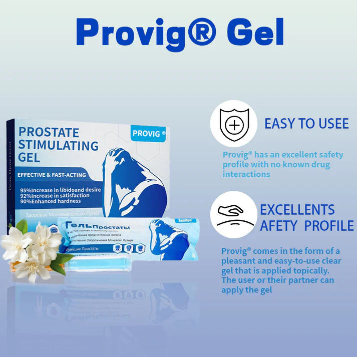 PROVIG ®PROSTATE STIMULATING GEL EFFECTIVE & FAST-ACTING